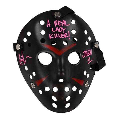 Ari Lehman Signed Friday The 13th Mask Inscribed A Real Lady Killer