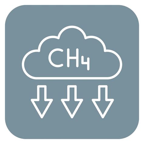 Premium Vector Methane Vector Illustration