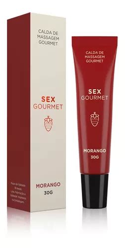 Gel Comestível Sex Gourmet Sabor Morango MercadoLivre