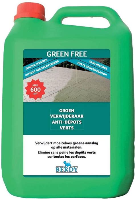 Berdy Groene Aanslag Reiniger 5 L Green Free