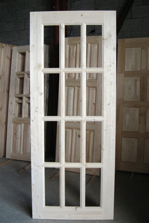 Дверь деревянная из сосны ДФОкс 21-9 светлая купить в Москве