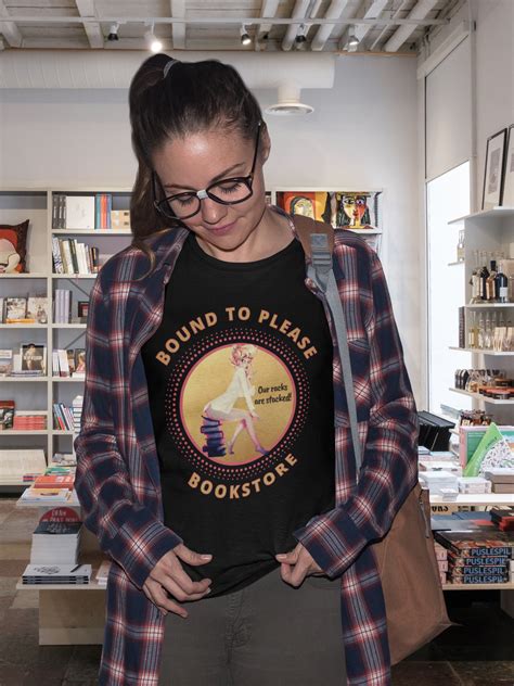 Vintage Naughty Librarian Pin Up Girl T Shirt Black Hot Nerdy Chick Tshirt Retro Sexy Bookstore