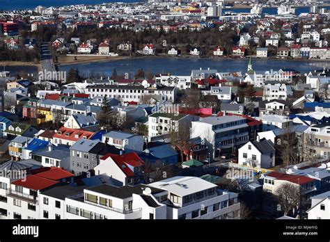 Reykjavik Iceland Architecture Buildings 2018 Stock Photo Alamy
