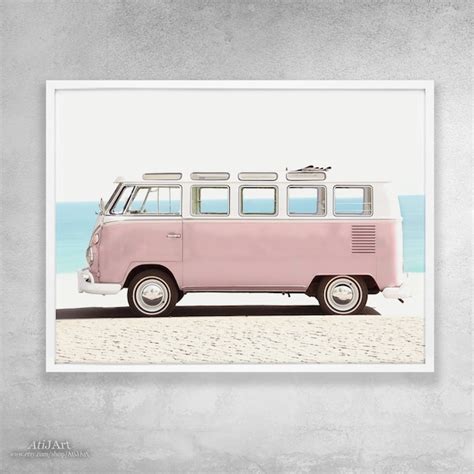 Vw Bus Art Etsy