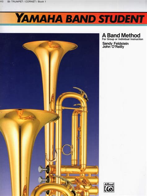 Yamaha Band Student Method Cornet Trumpet Book 1