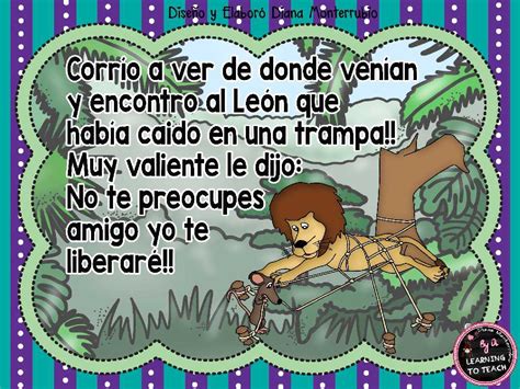 El Leon Y El Raton Fabula 9 Imagenes Educativas