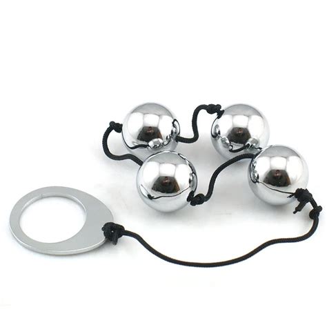 Aliexpress Buy Stainless Steel Solid Anal Beads With Pull Ring