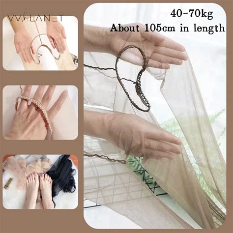 Women Hot Sexy Lingerie Stockings Ultra Thin D Front Crotch Invisible Fully Transparent