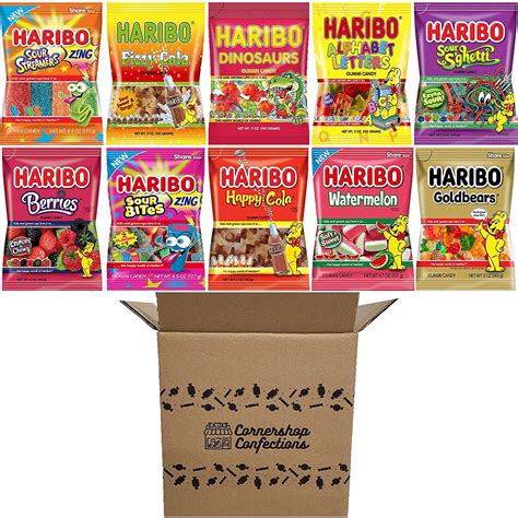 Buy Haribo Gummies Super Variety T Pack Over 55 Lbs 20 Bag