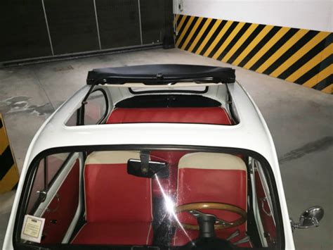 Fiat 500 Convertible 1970 Aquamarine Color For Sale 1970 Fiat 500 110f