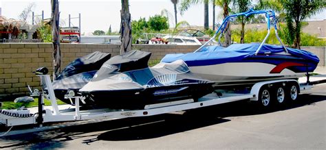 Boat And Jet Ski Combo Trailer Ca Shadow Trailers