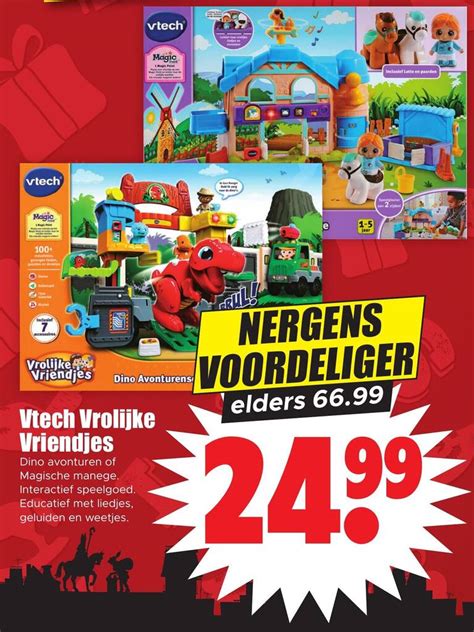 Vtech Vrolijke Vriendjes Aanbieding Bij Dirk