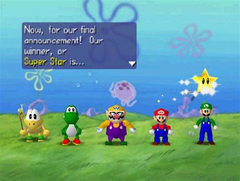 Mario Party 1 Bikini Bottom Block Party Screenshots And Videos Kotaku
