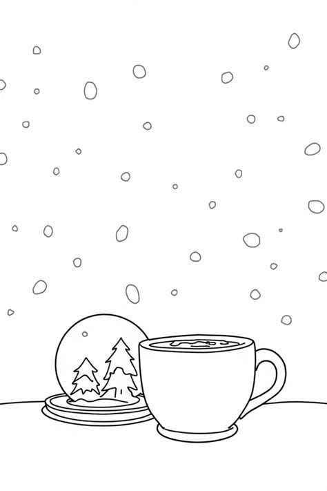 Hot Cocoa Drawing Ideas Printables Mania