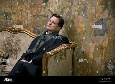Colin Firth The Kings Speech 2010 Stock Photo Alamy
