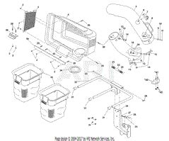 Husqvarna Riding Lawn Mower Bagger Parts Bios Pics