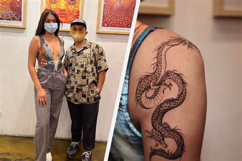 Girl With A Dragon Tattoo Nadine Shows Biggest Ink Yet ABS CBN News