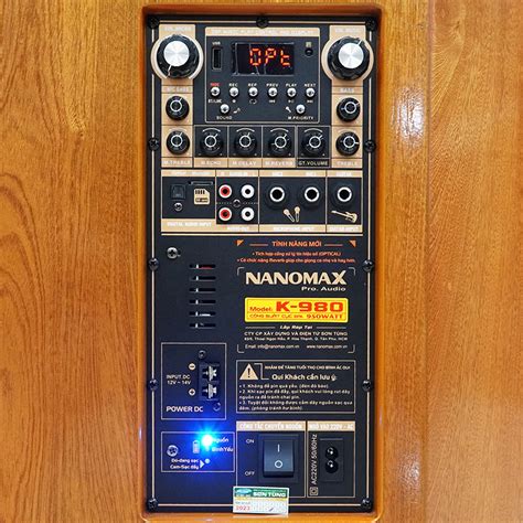 Loa K O Nanomax K Bass Cm W Karaoke Bluetooth Loa K O K O