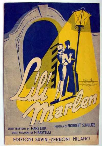 Singing Enemy Songs: Lili Marleen - Beachcombing's Bizarre History Blog