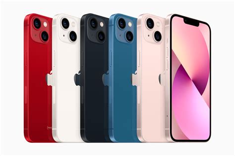 Tech specs for the iPhone 13 mini and iPhone 13
