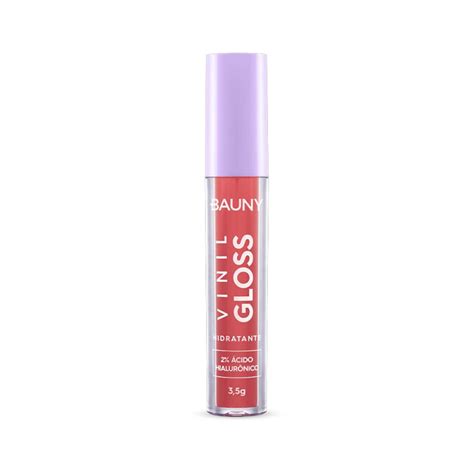 Gloss Labial Bauny Vinil Nude Caramelo Be Free Perp Tua Cosm Ticos