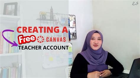 Canvas How To Create A Free Canvas Teacher Account YouTube