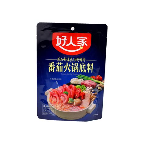 好人家阳光蕃茄火锅底料 Tomato Flavour Hot Potx200g 荣丰德隆商行邓迪中国超市