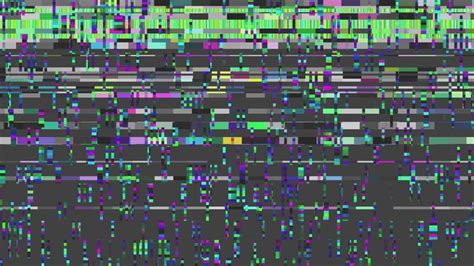 seamless television display screen noise background loop