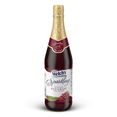 WELCH SPARKLING RED GRAPE JUICE