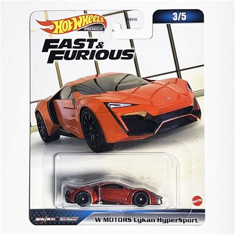Hot Wheels Premium Fast Furious W Motors Lykan HyperSport Red Walmart
