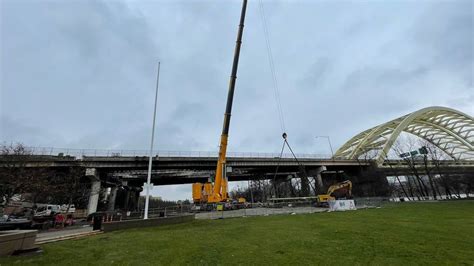 550 Ton Crane Arrives For I 471 Bridge Work