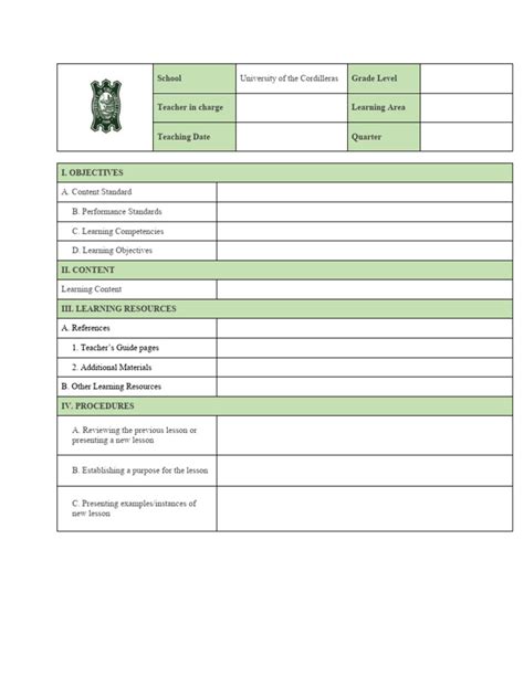Lp Template Pdf