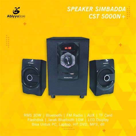 Jual Speaker Bluetooth Simbadda Cst 5000n Plus Wireless Speaker Aktif