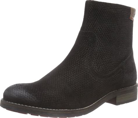 S Oliver Damen Kurzschaft Stiefel Schwarz Black Snake