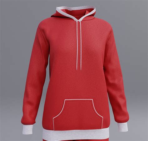 ArtStation - Sweatshirt hoodie 3D Model | Resources