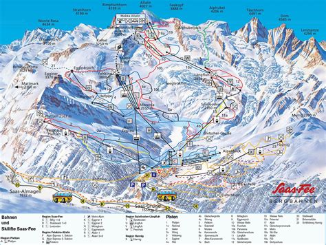 Map Of Switzerland Ski Areas - Printable Maps Online