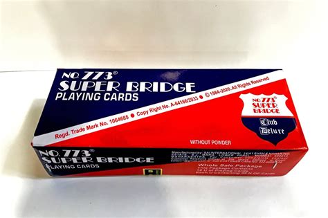 Bridge Playing Card At Best Price In India