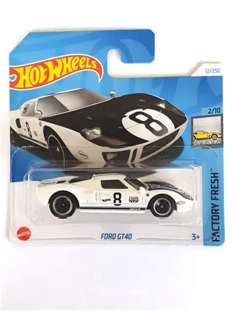 MINIATURE HOT WHEELS Ford Gt40 Factory Fresh 2024 EUR 4 00 PicClick IT