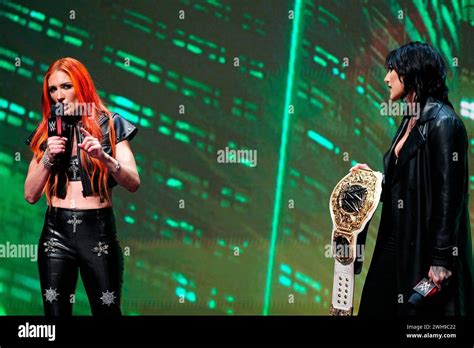 Becky Lynch Wrestlemania Hi Res Stock Photography And Images Alamy