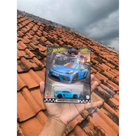 PORSCHE HOT WHEELS 風火輪大道保時捷 718 Cayman GT4 蝦皮購物