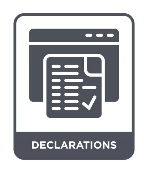 declaration icon illustrations royalty  vector graphics clip art