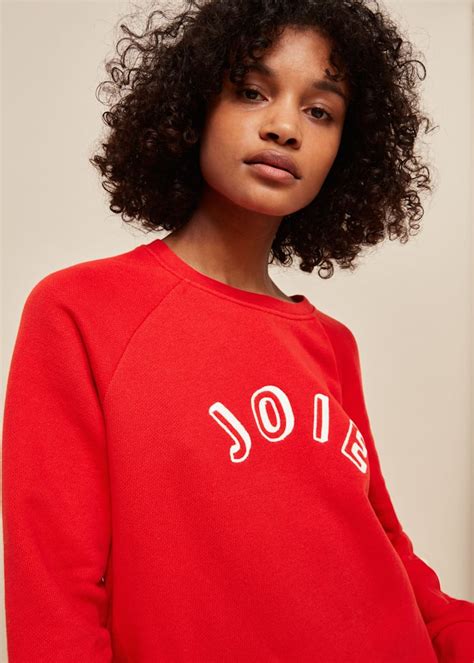 Red Joie Logo Sweatshirt Whistles Whistles Uk