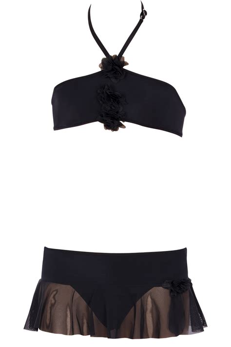 Aluna I Ek Aksesuar Etekli Bikini Tak M