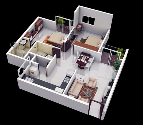 2 Bhk Floor Plan Design Viewfloor Co