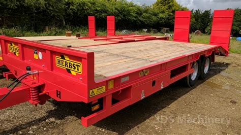 Herbst Low Loader Trailer 24 19 Ton Used Plant