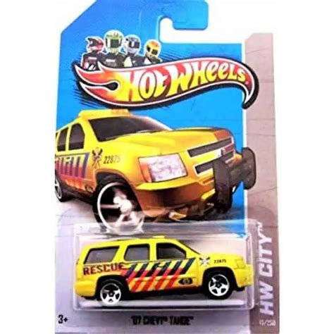 Hot Wheels City 07 Chevy Tahoe Universo Hot Wheels