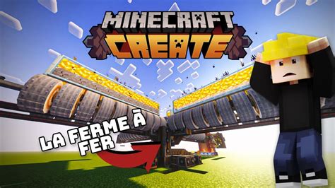 Tuto Minecraft Create Ferme Fer Iron Farm Youtube