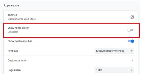 How To Add Home Button To Chrome