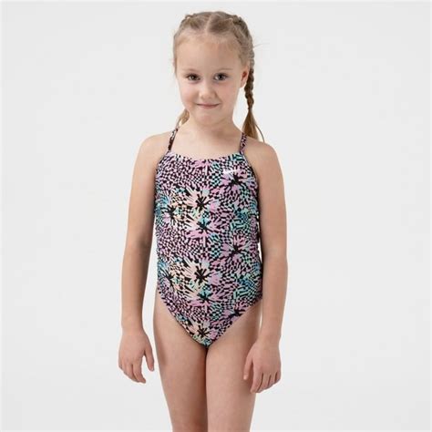 Nike girls hydrastrong lace up back one piece Peldkostīmi un bikini Pērc tiešsaistē Sportland