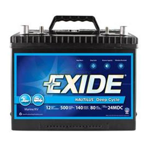 Exide Technologies Battery Marine Rv Nautilus Series Group